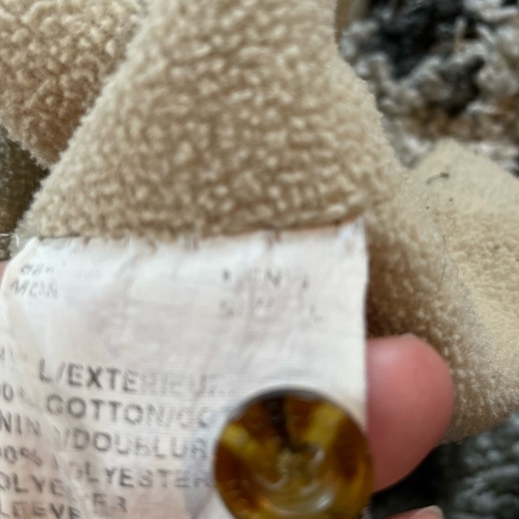 Vintage Woolrich Green Canvas Shirt Jacket, fully lined, XXL. Button-up. - Picture 12 of 14